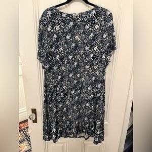 LOFT floral dress, size 16